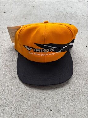 Vintage Vision Mack Truck Strapback Hat / 1990s / New